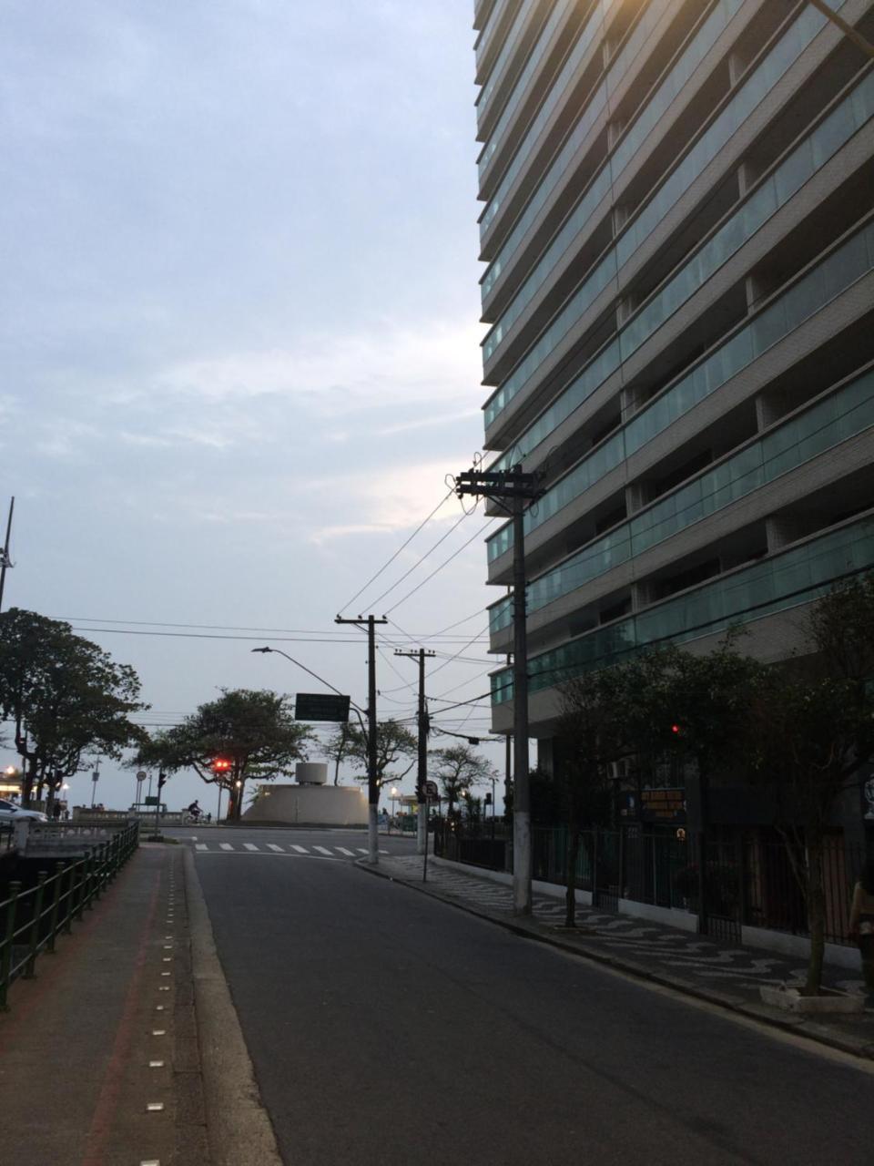 Apartamento Pe Na Areia - Santos Buitenkant foto